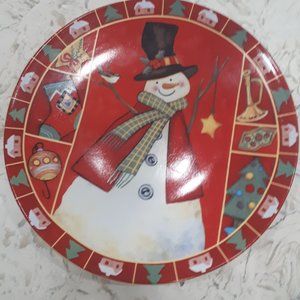 Serving Plate Larger size over 14 inches for holiday or winter use or other need